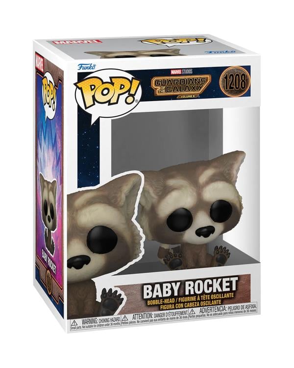 Pop! Marvel: Guardians of the Galaxy Vol. 3 - Baby Rocket Gallery Image 4