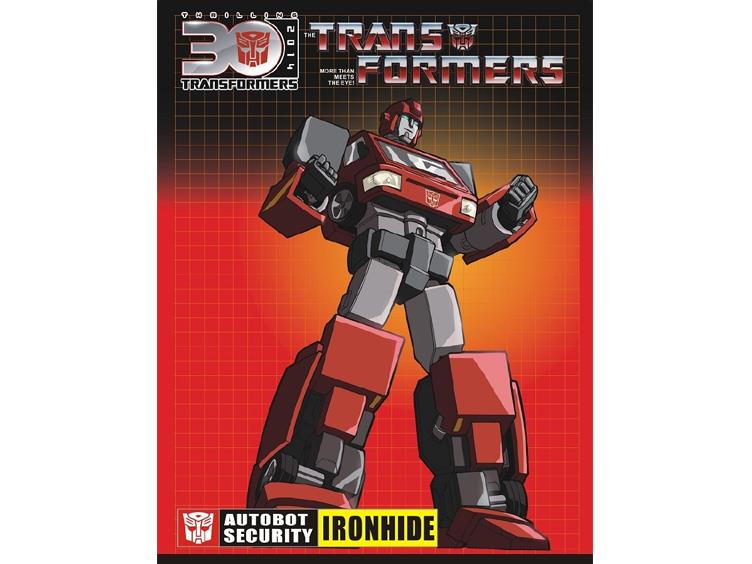 Ironhide Sticker Transformers 30th Anniversary Sticker - Ironhide