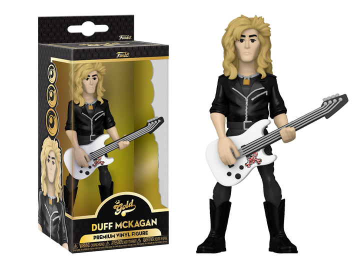 Guns N' Roses Gold Duff McKagan 5-Inch Premium Vinyl Figure Gallery Image 1