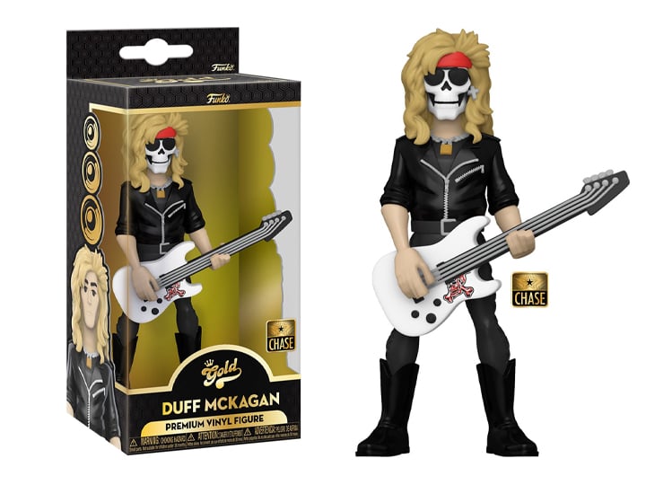 Guns N' Roses Gold Duff McKagan 5-Inch Premium Vinyl Figure (Chase) Gallery Image 1