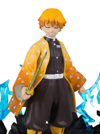 Demon Slayer: Kimetsu no Yaiba Zenitsu Agatsuma Deluxe 5" Figure Gallery Image 2
