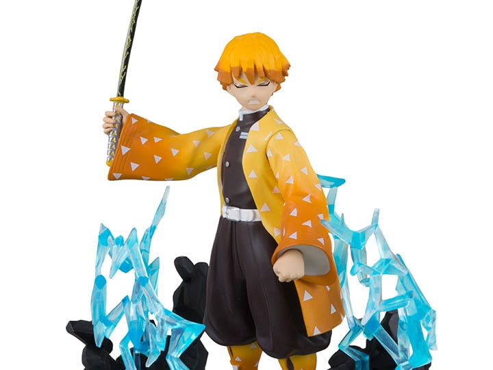 Demon Slayer: Kimetsu no Yaiba Zenitsu Agatsuma Deluxe 5" Figure Gallery Image 1