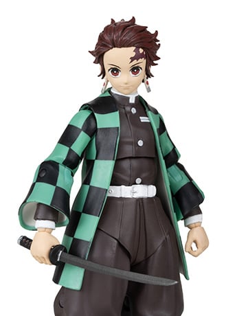 Demon Slayer: Kimetsu no Yaiba Tanjiro Kamado 7" Action Figure Gallery Image 2