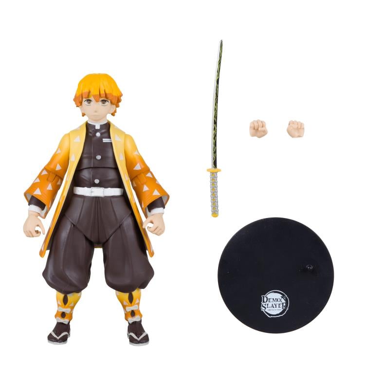 Demon Slayer: Kimetsu no Yaiba Zenitsu Agatsuma 7" Action Figure Gallery Image 10