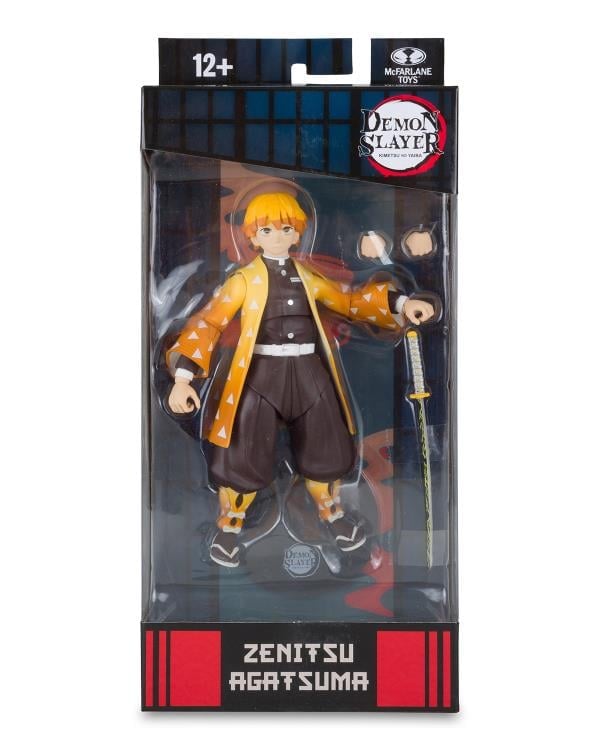 Demon Slayer: Kimetsu no Yaiba Zenitsu Agatsuma 7" Action Figure Gallery Image 11