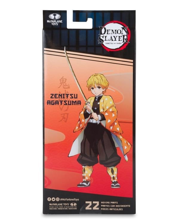 Demon Slayer: Kimetsu no Yaiba Zenitsu Agatsuma 7" Action Figure Gallery Image 12