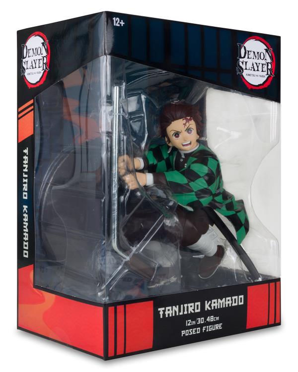 Demon Slayer: Kimetsu no Yaiba Tanjiro Kamado 12" Posed Figure Gallery Image 10