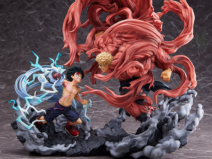 My Hero Academia Super Situation Figure Izuku Midoriya vs. Muscular Gallery Image 1