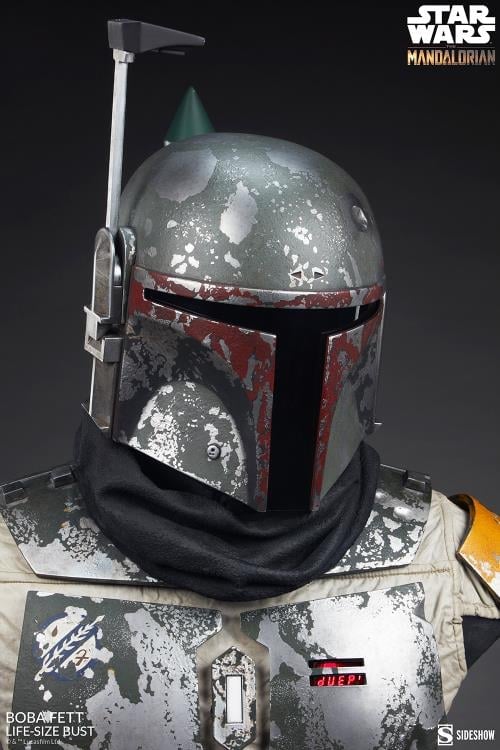 The Mandalorian Boba Fett Life-Size Bust Gallery Image 12