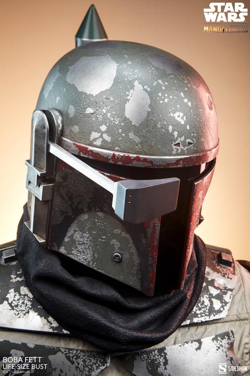 The Mandalorian Boba Fett Life-Size Bust Gallery Image 26