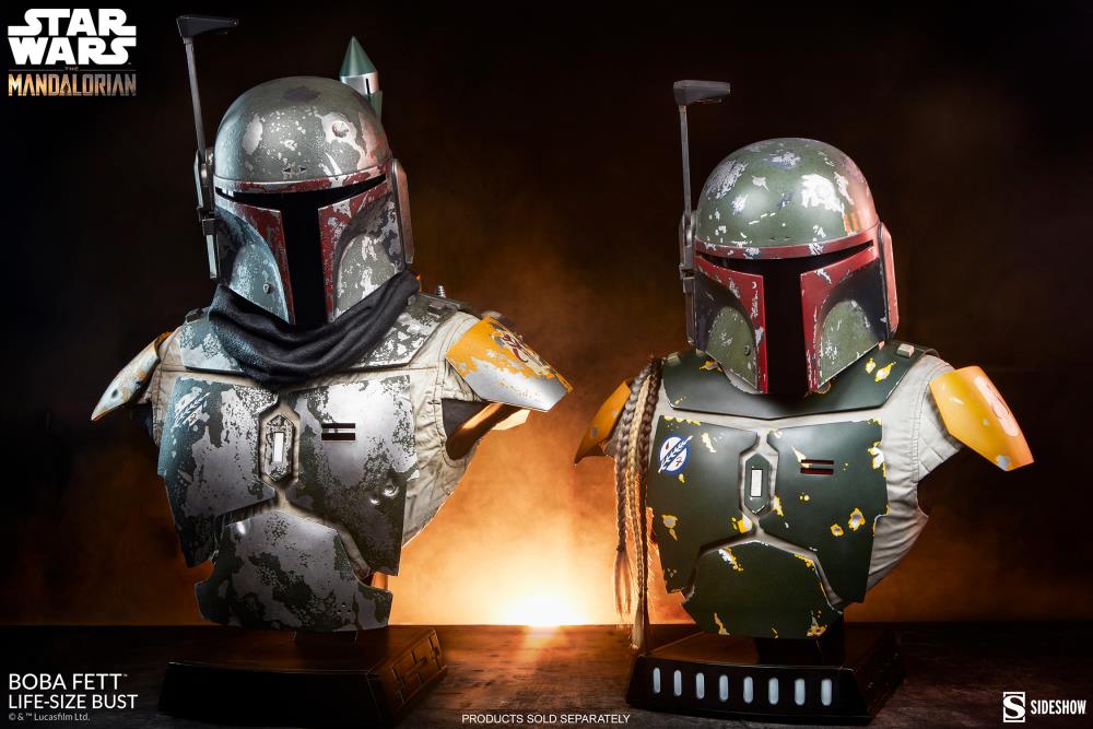 The Mandalorian Boba Fett Life-Size Bust Gallery Image 24