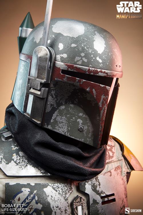 The Mandalorian Boba Fett Life-Size Bust Gallery Image 27