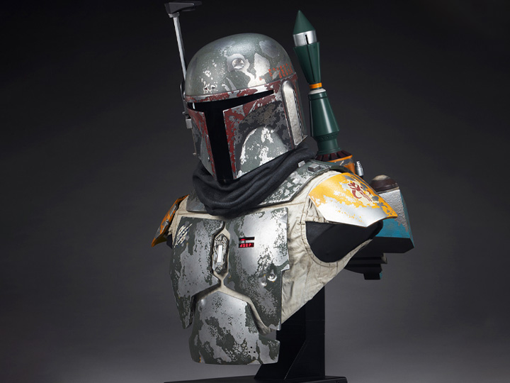 The Mandalorian Boba Fett Life-Size Bust Gallery Image 1