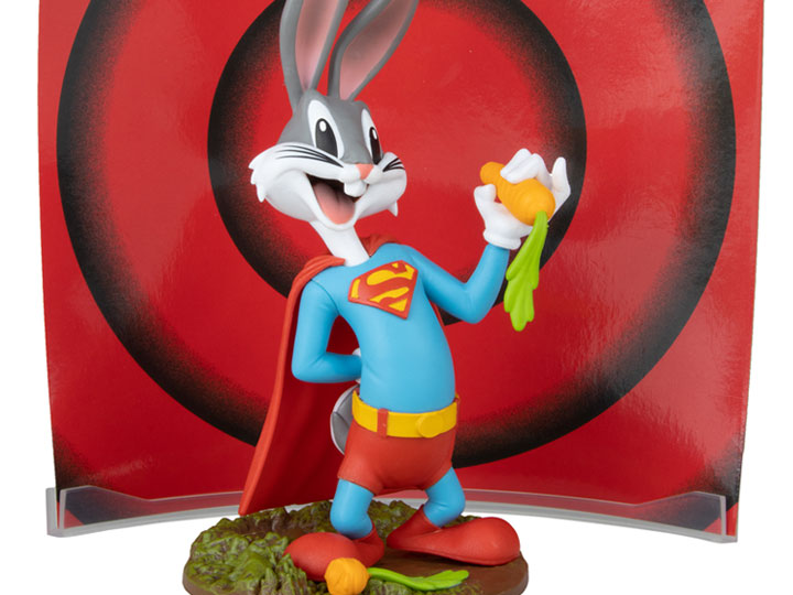 Looney Tunes Movie Maniacs Bugs Bunny as Superman 6" Limited Edition Figure Gallery Image 1