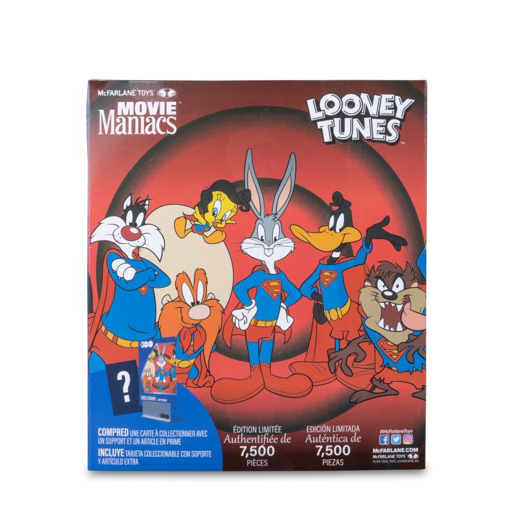 Looney Tunes Movie Maniacs Bugs Bunny as Superman 6" Limited Edition Figure Gallery Image 12