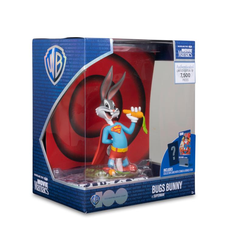 Looney Tunes Movie Maniacs Bugs Bunny as Superman 6" Limited Edition Figure Gallery Image 11