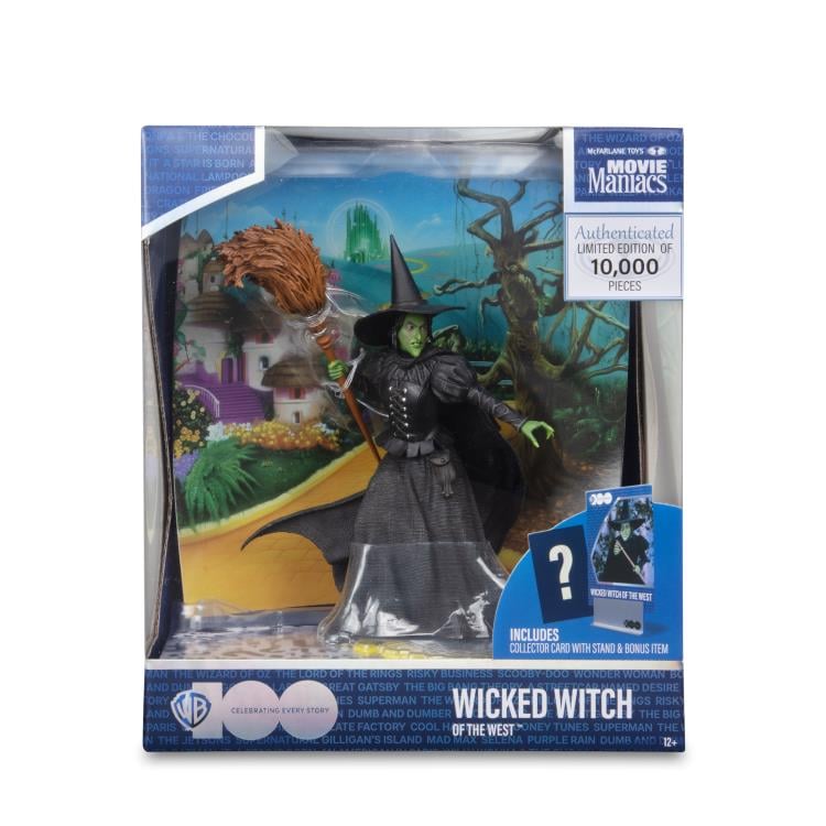The Wizard of Oz Movie Maniacs Wicked Witch of the West 6" Limited Edition Figure Gallery Image 10