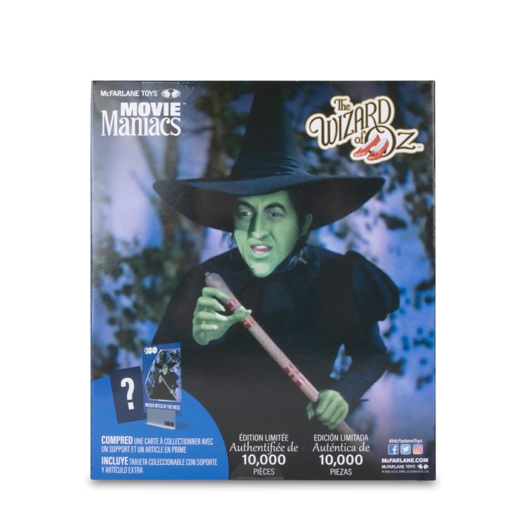 The Wizard of Oz Movie Maniacs Wicked Witch of the West 6" Limited Edition Figure Gallery Image 12
