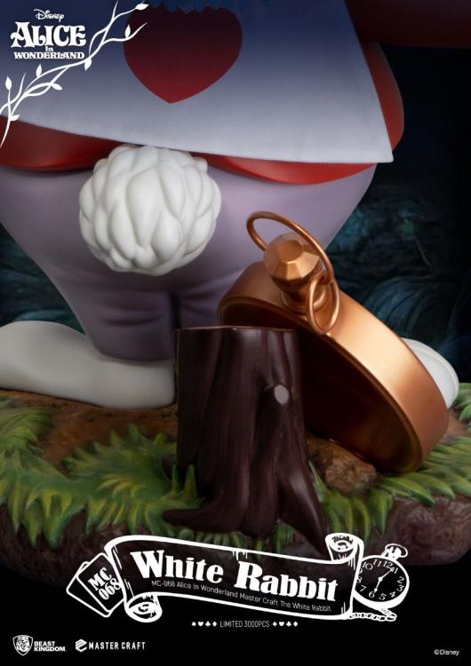 Alice in Wonderland Master Craft MC-068 White Rabbit Limited Edition Statue Gallery Image 11