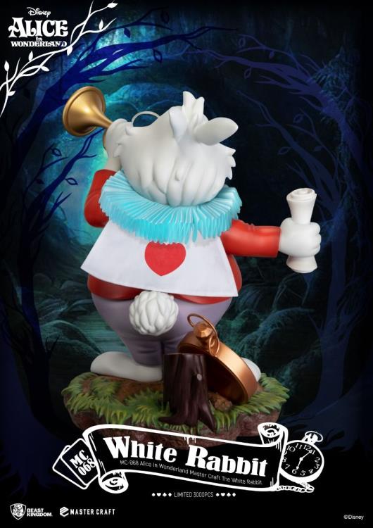 Alice in Wonderland Master Craft MC-068 White Rabbit Limited Edition Statue Gallery Image 8