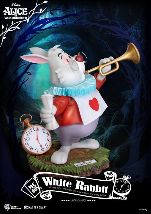 Alice in Wonderland Master Craft MC-068 White Rabbit Limited Edition Statue Gallery Image 6