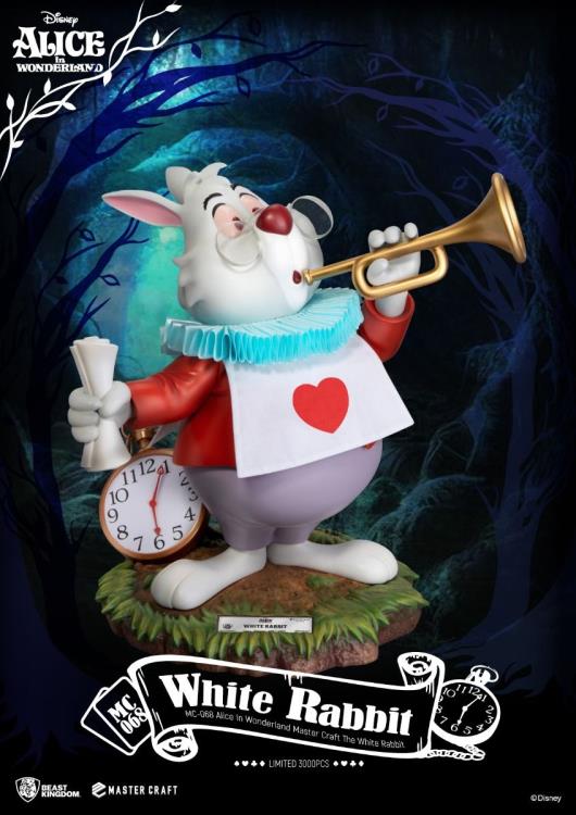 Alice in Wonderland Master Craft MC-068 White Rabbit Limited Edition Statue Gallery Image 5