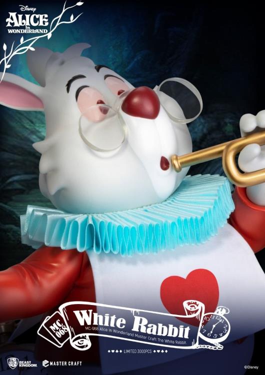 Alice in Wonderland Master Craft MC-068 White Rabbit Limited Edition Statue Gallery Image 10