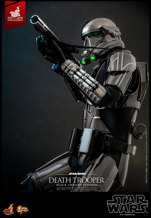 Star Wars MMS621 Death Trooper (Black Chrome) 1/6th Scale Collectible Exclusive Figure Gallery Image 13