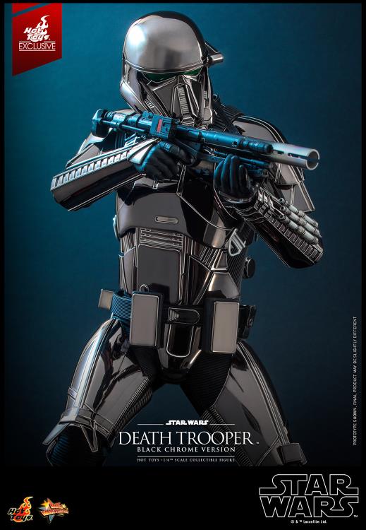 Star Wars MMS621 Death Trooper (Black Chrome) 1/6th Scale Collectible Exclusive Figure Gallery Image 14