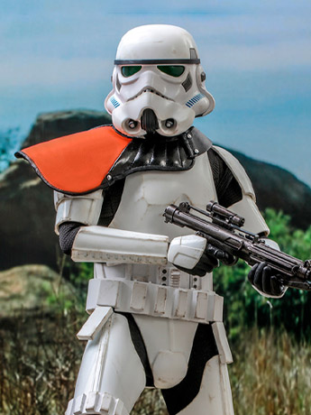The Mandalorian TMS041 Stormtrooper Commander 1/6th Scale Collectible Exclusive Figure Gallery Image 2