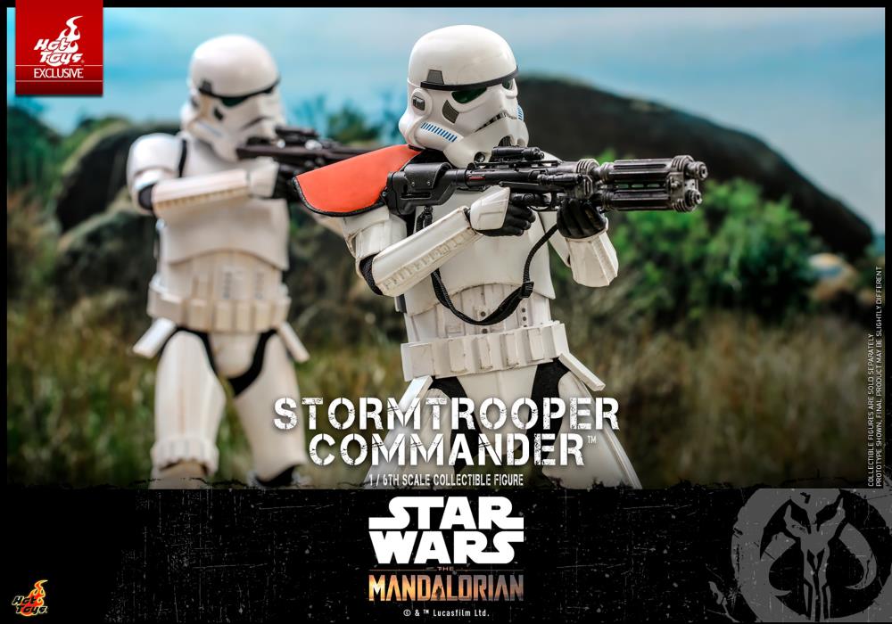 The Mandalorian TMS041 Stormtrooper Commander 1/6th Scale Collectible Exclusive Figure Gallery Image 14