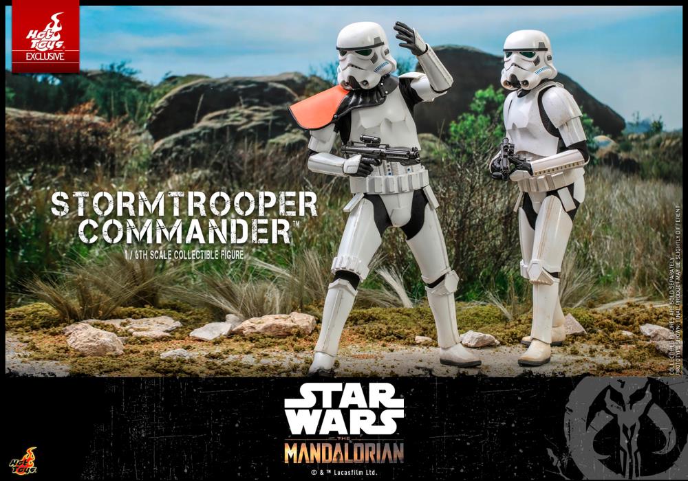The Mandalorian TMS041 Stormtrooper Commander 1/6th Scale Collectible Exclusive Figure Gallery Image 13