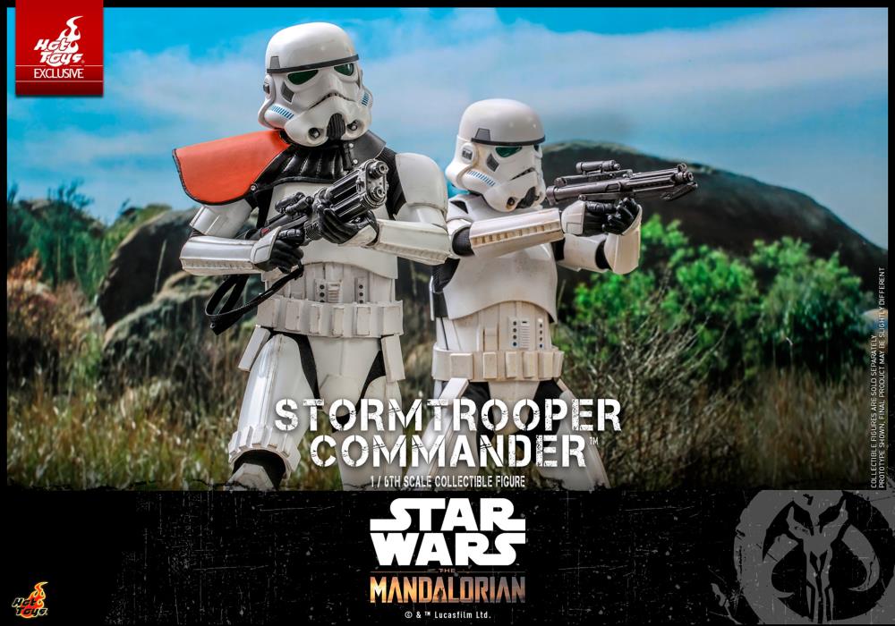 The Mandalorian TMS041 Stormtrooper Commander 1/6th Scale Collectible Exclusive Figure Gallery Image 17