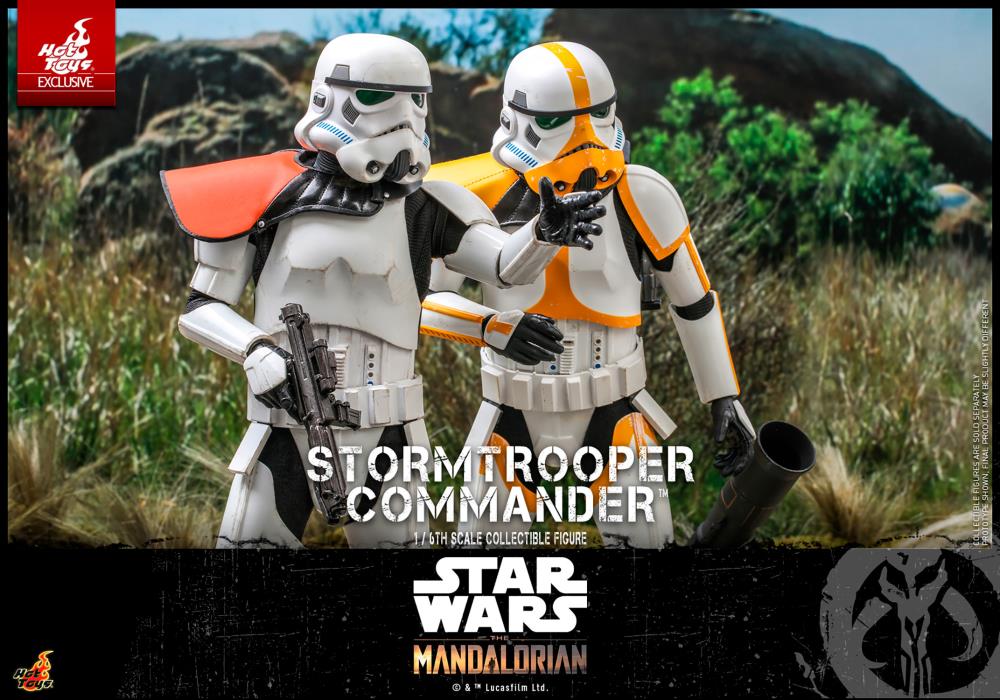 The Mandalorian TMS041 Stormtrooper Commander 1/6th Scale Collectible Exclusive Figure Gallery Image 15