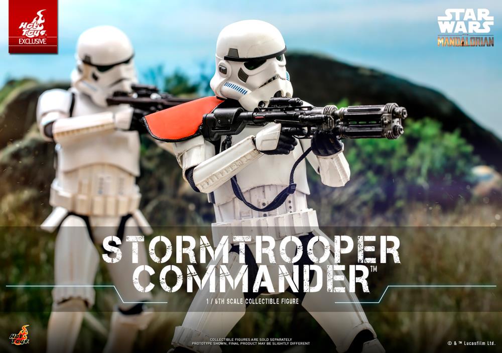 The Mandalorian TMS041 Stormtrooper Commander 1/6th Scale Collectible Exclusive Figure Gallery Image 3