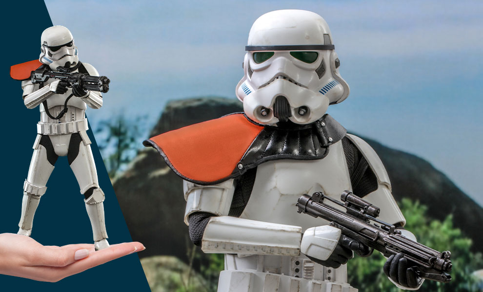 The Mandalorian TMS041 Stormtrooper Commander 1/6th Scale Collectible Exclusive Figure Gallery Image 19