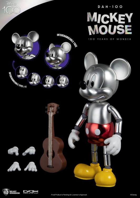 Disney 100 Years of Wonder Dynamic 8ction Heroes DAH-100 Mickey Mouse Gallery Image 9