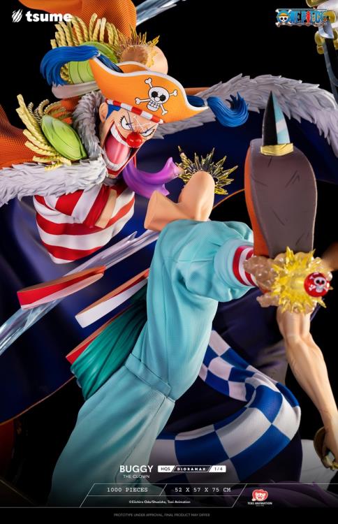 One Piece HQS Dioramax Buggy the Clown 1/4 Scale Limited Edition Statue Gallery Image 19