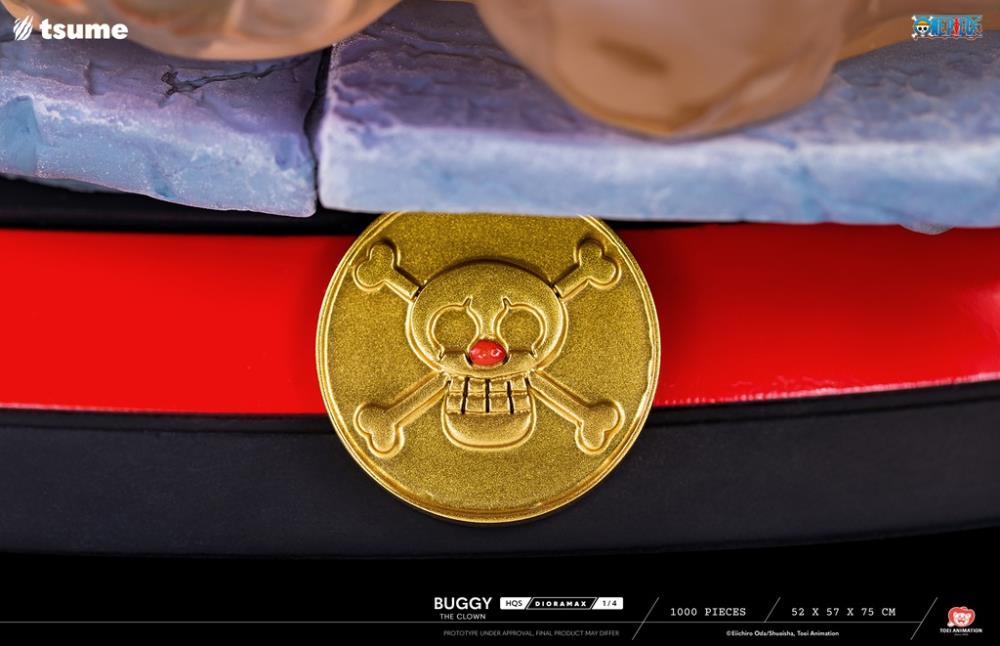 One Piece HQS Dioramax Buggy the Clown 1/4 Scale Limited Edition Statue Gallery Image 26