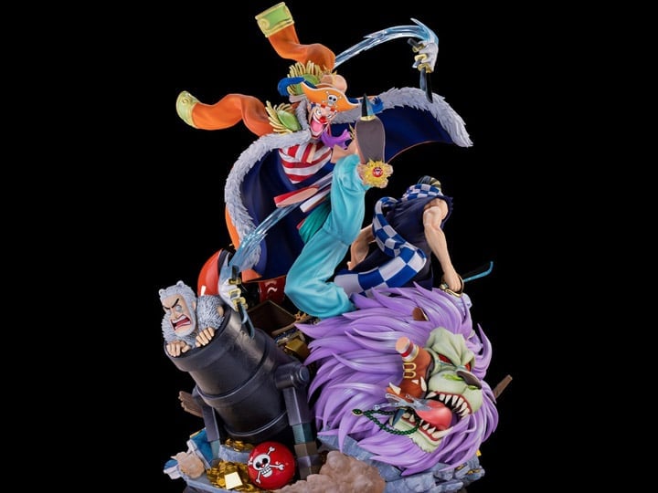 One Piece HQS Dioramax Buggy the Clown 1/4 Scale Limited Edition Statue Gallery Image 1
