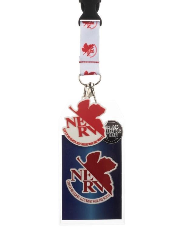Neon Genesis Evangelion NERV Lanyard Gallery Image 3