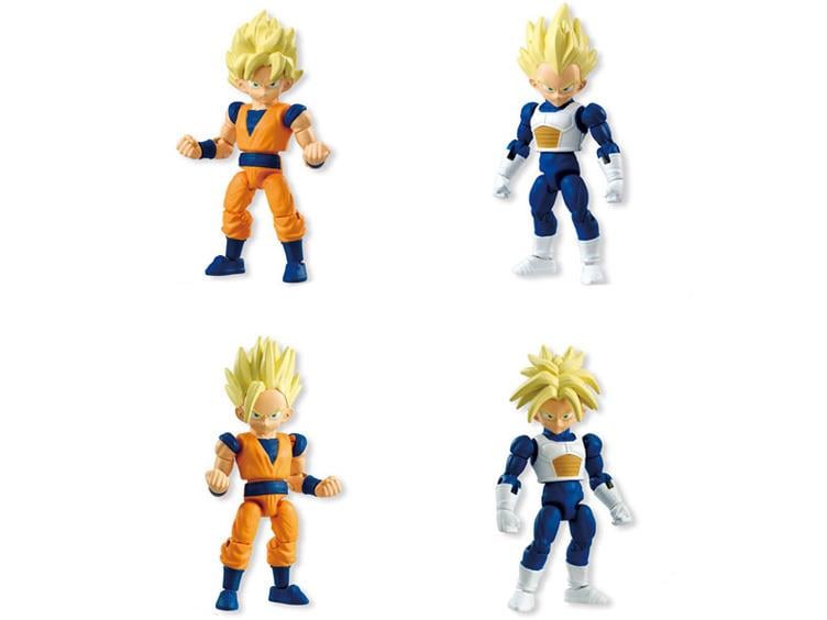 Dragon Ball Z 66 Action Trading Figures Box of 10 Figures Gallery Image 1