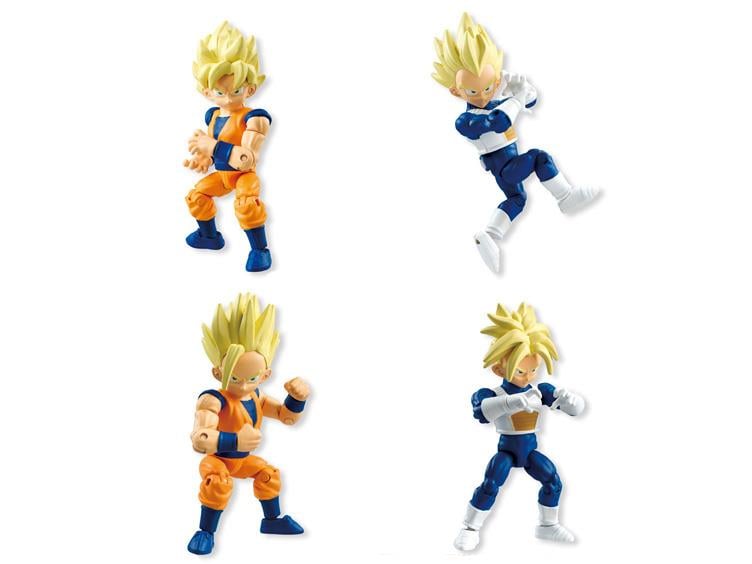 Dragon Ball Z 66 Action Trading Figures Box of 10 Figures Gallery Image 2