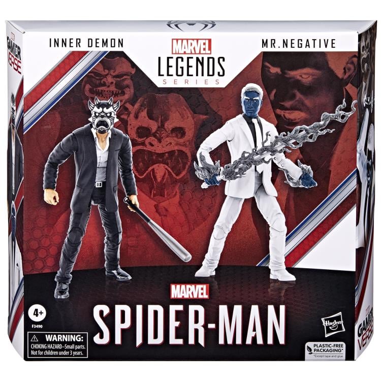Marvel's Spider-Man Marvel Legends Inner Demon and Mr. Negative Exclusive Action Figure Two-Pack Gallery Image 16