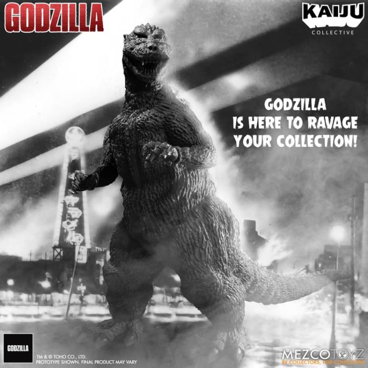 Godzilla (1954) Kaiju Collective Godzilla (Black & White) Gallery Image 3