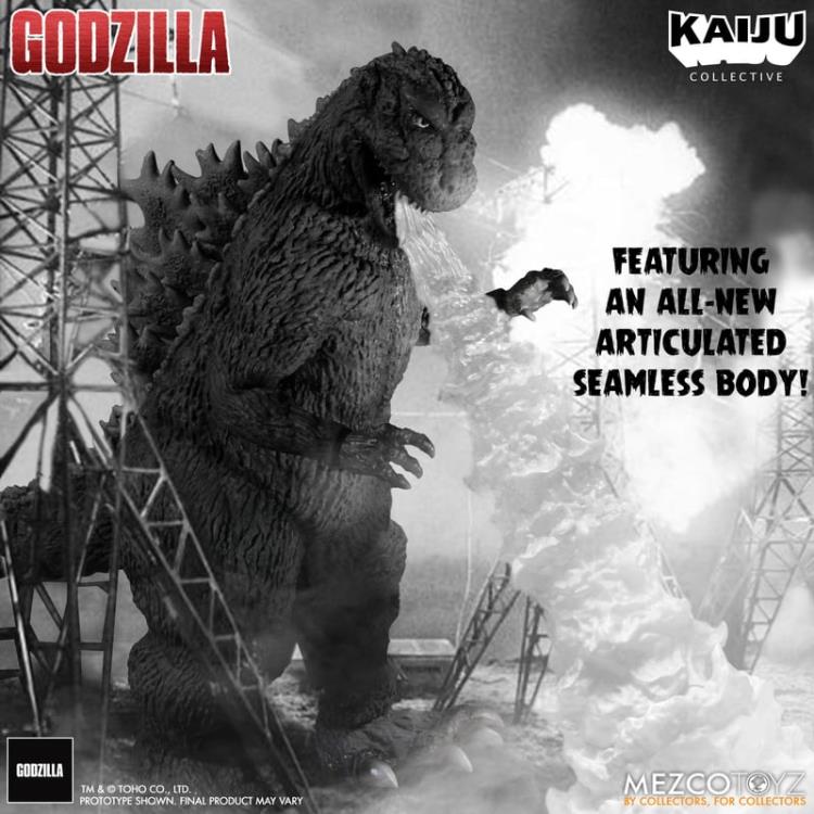 Godzilla (1954) Kaiju Collective Godzilla (Black & White) Gallery Image 6