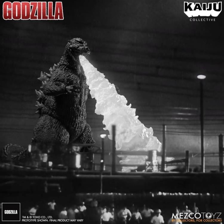 Godzilla (1954) Kaiju Collective Godzilla (Black & White) Gallery Image 8