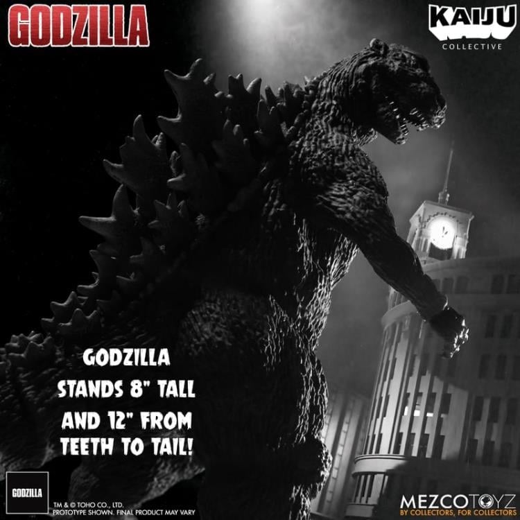 Godzilla (1954) Kaiju Collective Godzilla (Black & White) Gallery Image 7