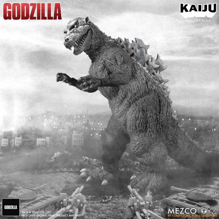 Godzilla (1954) Kaiju Collective Godzilla (Black & White) Gallery Image 13