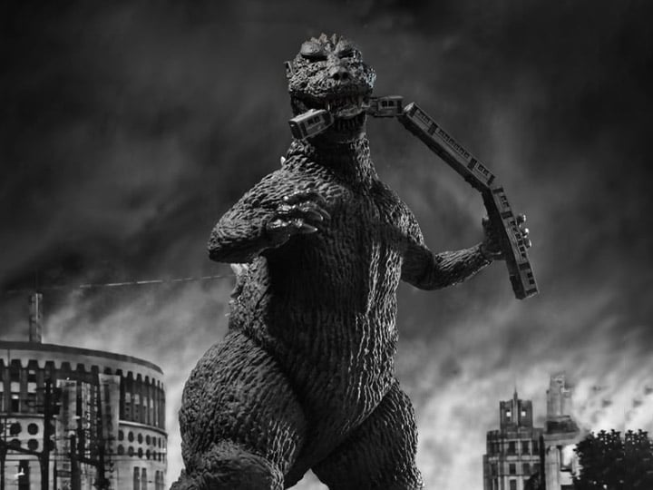 Godzilla (1954) Kaiju Collective Godzilla (Black & White) Gallery Image 1